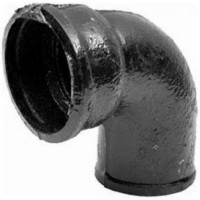 Колено чугунное канализационное Ду-50 90гр б/н ГОСТ 6942-98 Завод Универсал