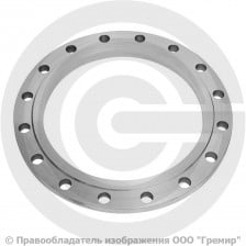 Фланец плоский стальной 1-400-6 ГОСТ 12820-80, Ру-6, Ду-400
