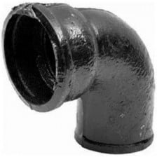 Колено чугунное канализационное Ду-150 90гр б/н ГОСТ 6942-98 Завод Универсал