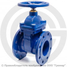 Задвижка чугунная фланцевая Ду-400 Ру-16 (Т<120°С) A40-16 F4 ABRA