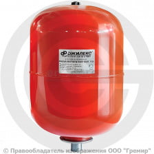 Бак расширительный мембранный для отопления 18 л 5 бар Джилекс