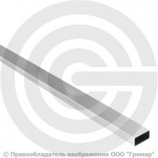 Труба 40х20х2 нержавеющая AISI 304 профильная зеркальная (полированная) EN 10219-2
