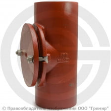 Ревизия чугунная безраструбная SML Ду-100 с круглой крышкой Китай