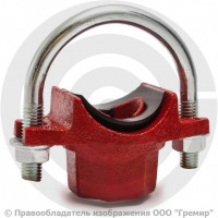 Отвод (седелка) резьбовой грувлок Ду 40-15 (Дн 48-1/2") Ру-25 Ubolt XGQT15U