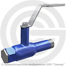 Кран стальной резьба-сварка Ду-15 Ру-40 L=168мм LD КШ.Ц.С. Energy 015.040.Н/П