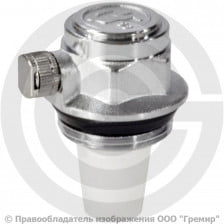 Воздухоотводчик автоматический латунный Ду-32 (1 1/4") Ру-14 НР (НАР) угловой правый Giacomini R200