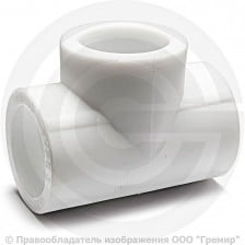 Тройник PP-R белый Дн 32 Pro Aqua