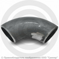 Отвод П90 114,3х12,5 (Ду-100) стальной (Ст.20) 90 градусов исп.1 ГОСТ 17375