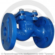 Клапан обратный подъемный чугунный фланцевый Ду-150 Ру-16 (Т<300°С) Benarmo