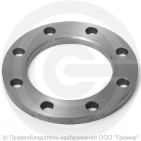 Фланец для ПЭ труб стальной Ду-100 Ру-10 прижимной расточенный (Dвн 135мм) под втулку Дн 125 SDR17 Т14