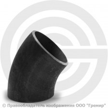 Отвод П45 325х10 (Ду-300) стальной (Ст.20) 45 градусов ГОСТ 17375