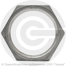 Контргайка нержавеющая AISI 316 6-ти гранная ВР-ВP Ду-40 (1 1/2")