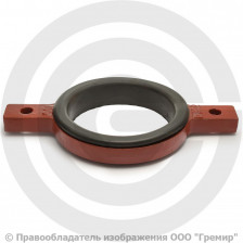 Кольцо опорное чугунное SML Ду-100 с гальванизированной резиной Китай