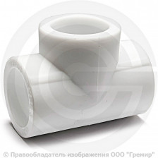 Тройник PP-R белый Дн 90 Pro Aqua