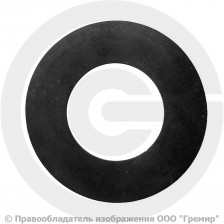 Прокладка фланцевая резиновая ТМКЩ Ду-50 Ру 10-40 исп. А ГОСТ 15180-86