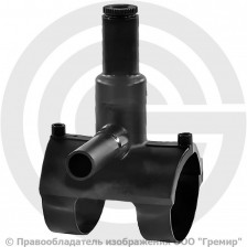 Седелка ПЭ100 электросварная Дн 250-25 Ру-16 SDR11 с фрезой EUROSTANDARD