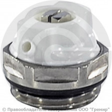 Кран Маевского ручной латунный Ду-15 (1/2") Ру-10 НР (НАР) под отвертку Icma 827