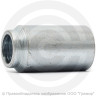 Бобышка стальная оцинкованная для термометра, манометра и датчика давления вварная прямое М20х1,5 L=55мм ВР (ВН) БП-05 Багория