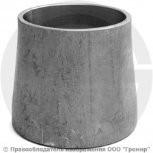 Переход 89х6-76х5 (Ду 80-65) 12х18н10т концентрический ГОСТ 17378