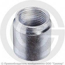 Бобышка под термометр, сталь, М 27х2, высота 55 мм