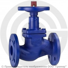 Клапан запорный стальной фланцевый Ду-40 Ру-40 (Т<425°С) 15с22нж ЧАЗ