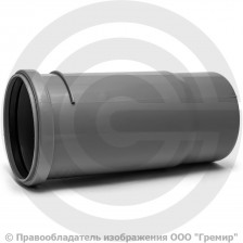 Патрубок PP-H компенсационный серый Дн 110 б/нап в/к HT HTL Ostendorf