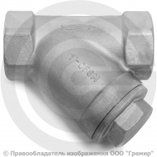 Фильтр сетчатый нержавеющий AISI 316 (CF8M) Ду-8 (1/4") Ру-40 ВР (ВН) (Т<180°С) ABRA YS-3000