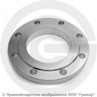 Фланец плоский нержавеющий с зеркалом AISI 304 (CF8) 1-25-16 ГОСТ 12820