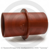 Труба опорная чугунная безраструбная SML Ду-70 для стояка Китай