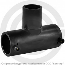 Тройник ПЭ100 электросварной Дн 63 Ру-16 SDR11 EUROSTANDARD