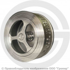 Клапан обратный осевой нержавеющий межфланцевый Ду-15 Ру-25 (Т<200°С) D71-H71W-16/25 ABRA