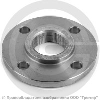 Фланец резьбовой стальной Ду-80 (3") Ру-10/16 DIN 2566