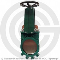 Задвижка шиберная двусторонняя с невыдвижным штоком Ду-65 Ру-10 (Т<80°С) VGB4400 Tecofi