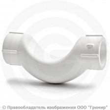 Обвод PP-R короткий белый Дн 25 с муфтами Pro Aqua