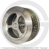 Клапан обратный осевой нержавеющий межфланцевый Ду-25 Ру-25 (Т<200°С) D71-H71W-16/25 ABRA