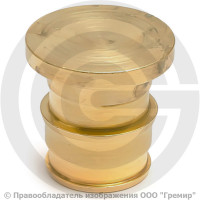 Заглушка аксиальная латунная для PE-X труб Дн 20 GX165 Giacomini