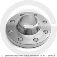 Фланец воротниковый нержавеющий 12х18н10т 1-65-63 ГОСТ 12821-80, Ру-63, Ду-65