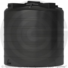 Ёмкость для воды с поплавком 1500 л черный Акватек ATV-1500