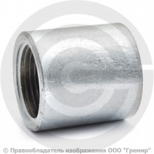 Муфта стальная оцинкованная Ду-50 (2")