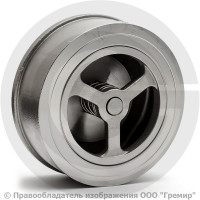 Клапан обратный осевой нержавеющий AISI 304 межфланцевый Ду-32 (1 1/4") Ру-40 (Т<250°С) NK-CSP32/4