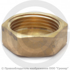 Заглушка латунная ВР (ВН) Ду-32 (1 1/4") LD