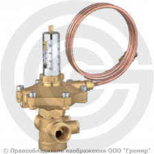 Клапан балансировочный автоматический латунный муфтовый Ду-15 Ру-16 НР(НАР) Kvs=1.9м3/ч без ниппелей APT-R Ридан