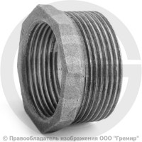 Футорка чугунная НР-ВР (НАР-ВН) Ду 40-32 (1 1/2"-1 1/4") Fittex PLUS