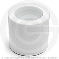 Муфта PP-R внутренняя пайка белая Дн 20 Pro Aqua
