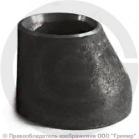 Переход ПЭ 219х7-159х6 (Ду 200-150) стальной (Ст.20) эксцентрический ГОСТ 17378