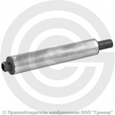 Компенсатор сильфонный осевой многослойный с кожухом из алюминия и внутренним экраном Ду-40 Ру-16 L=285мм под приварку патрубки сталь с фосфатным покр. DEK multilayer Hortum