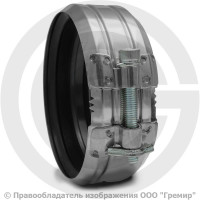 Хомут стальной оцинкованный SML Ду-100 Rapid Китай