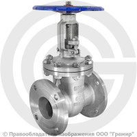 Задвижка нержавеющая фланцевая Ду-50 (2") Ру-16 NK-ZK50/4