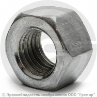 Гайка стальная оцинкованная М18 ГОСТ 5915-70