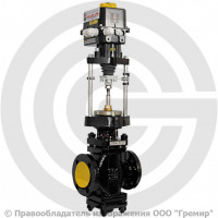 Клапан регулирующий чугунный фланцевый Ду-80 Ру-16 Kvs=160м3/ч 25ч940нж